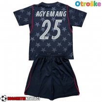 Otroške Nogometnih dresov Združene države Patrick Agyemang #25 Gostujoči SP 2026 Kratki rokavi (+ hlače)